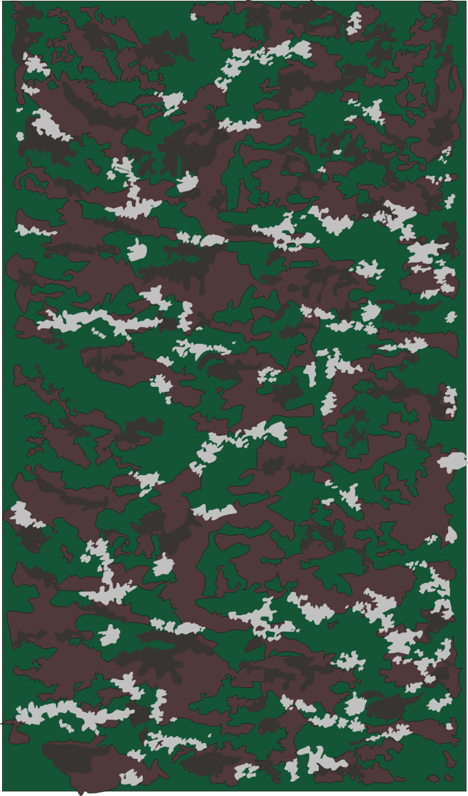 Motif Warna Loreng Seragam TNI AD Terbaru - Pakaian dinas 