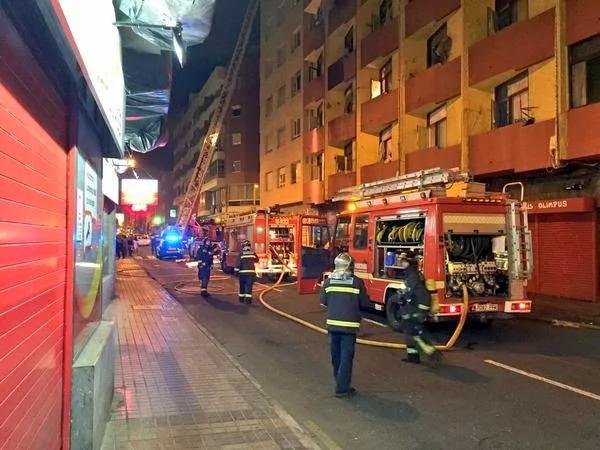 incendio edificio Astoria, Guanarteme