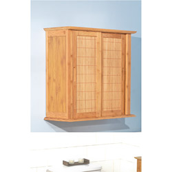 Bamboo Wall Cabinet2