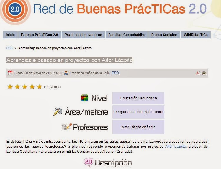 http://recursostic.educacion.es/heda/web/es/educacion-secundaria-obligatoria/734-aprendizaje-basado-en-proyectos-con-aitor-lazpita