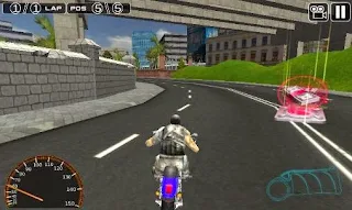 Screenshots of the Moto racing 3D for Android tablet, phone.