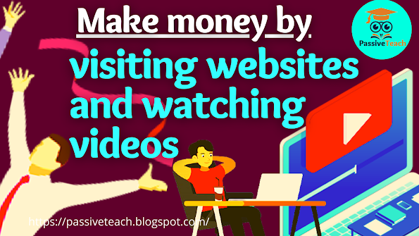 Make money by visiting websites and watching videos Bangla tips and tricks