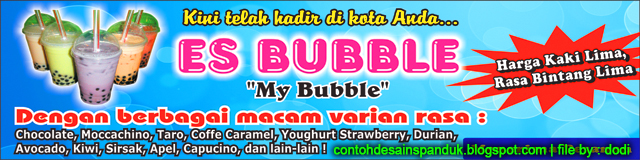 Contoh Banner Es - Contoh Bee