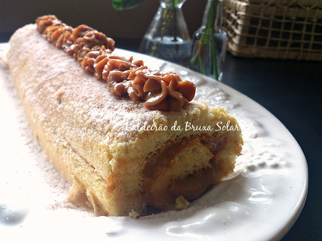 Rocambole de churros