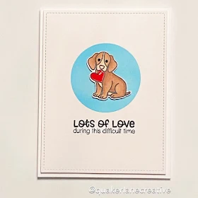 Sunny Studio Stamps: Pet Sympathy Customer Card by Donna Griffin