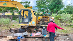 Polsek Palbar Ringkus Pelaku Pencurian Onderdil Dua Excavator di Kelurahan Watusampu