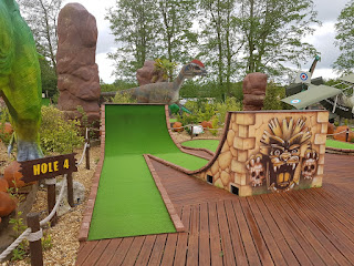 Jurassic Golf at Wyevale's Bridgemere Garden Centre in Nantwich