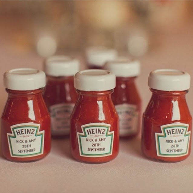 stunning-unusual-wedding-favor-ketchup-bottles-wedding-favours