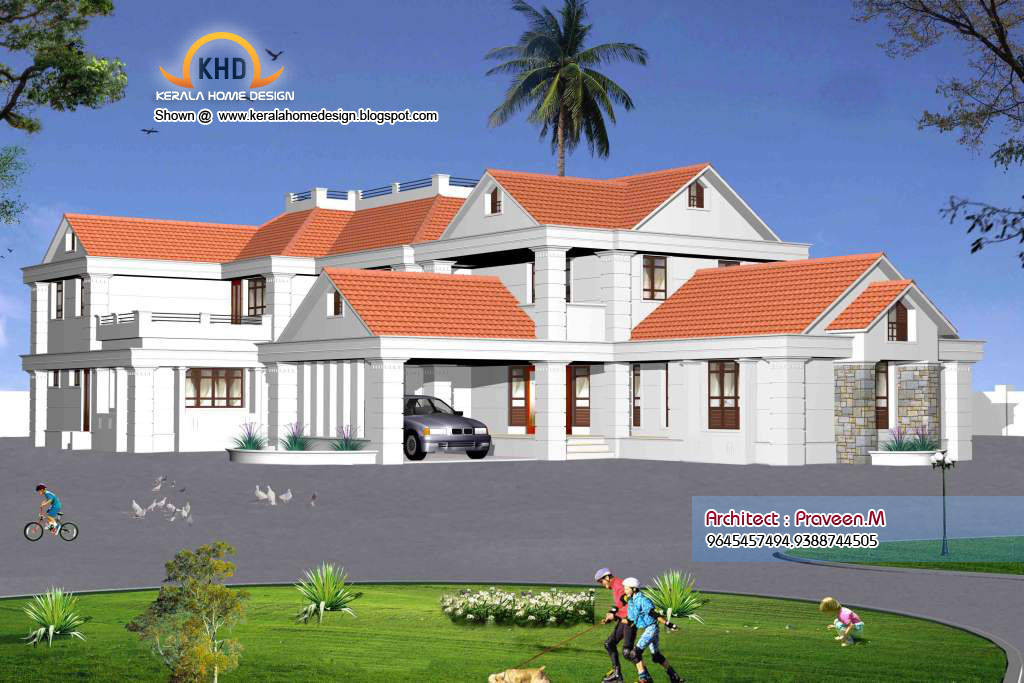 Some Kerala style sweet home 3d designs | home appliance