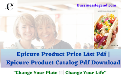 Epicure Product Catalog Pdf, Epicure Product price list pdf