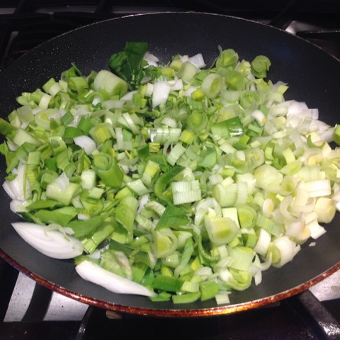 Chopped Leeks