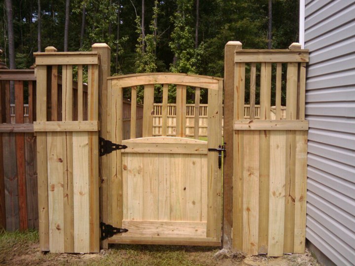 Wood Fence Gate Design Ideas