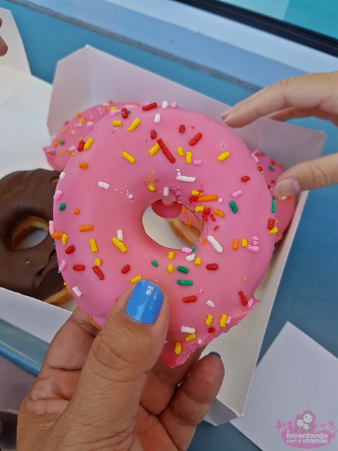 Donuts dos Simpson na parque Universal Studios