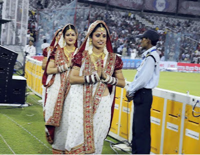 Ipl Cheer Leaders image In saree