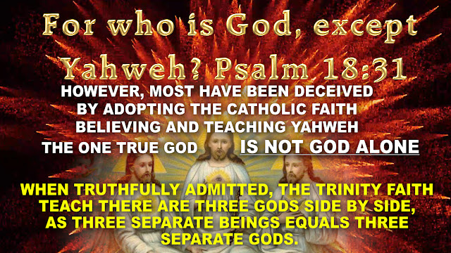 QUICK FACTS To The Trinitarian FALSE TEACHINGS and FALSE Bible TRANSLATIONS!