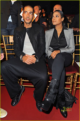 Janet Jackson and Wissam Al Mana Attend Fashion Week 2011 