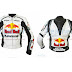 Kawasaki Ninja Red Bull Motorbike Leather Jacket