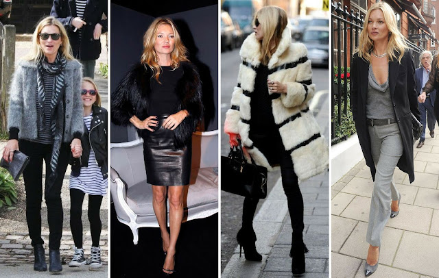 Kate Moss  - The Leather Jacket Blog