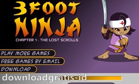 Game Aksi Ninja - 3 Foot Ninja
