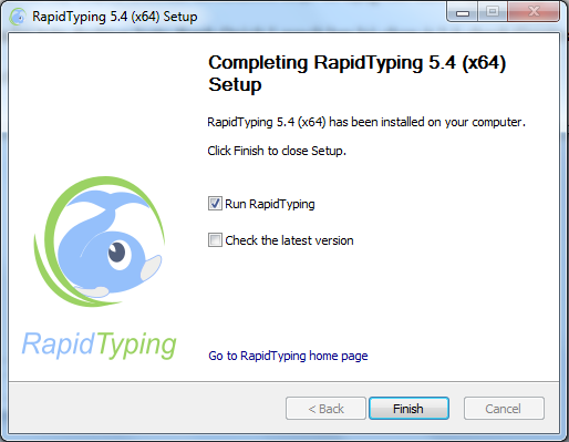 Hướng dẫn cài đặt phần mềm Rapid Typing 5.4 64bit mới nhất f