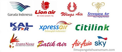 11 maskapai penerbangan populer di indonesia