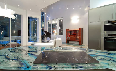 glass-kitchen-countertop