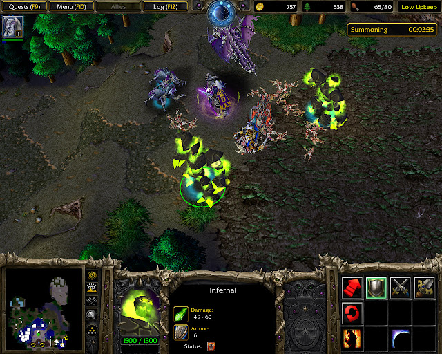 Warcraft 3: Reign of Chaos Infernal Screenshot
