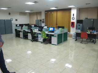 Meja Partisi Kantor 8 Orang Dengan 2 Laci - 4X2 Cubicle workstation