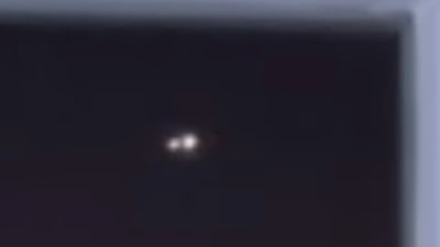 UFO sighting over woman's property at 5:55am January 2023.