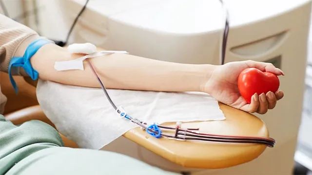 ماذا يحدث في الجسم بعد التبرع بالدم؟