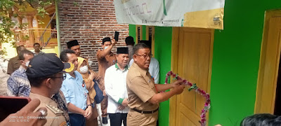 Asda I Resmikan Program Baznas Kabupaten Tangerang di Kampung Tempe Desa Jati Mulya