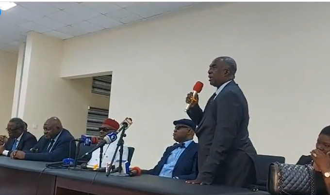 Governor Nyesom Wike and Members of the Council of Legal Education inspects the new Nigeria Law school in Port Harcourt