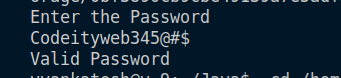 Password Validator