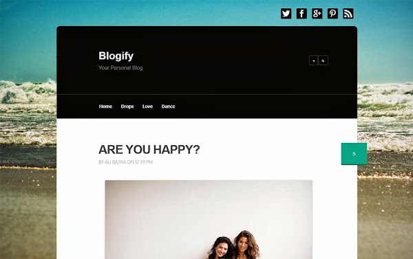 Blogify Responsive Blogger Template Blogify Responsive Blogger Template