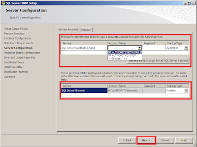 Step by step Installasi SQL Server 2008 Express with Tools