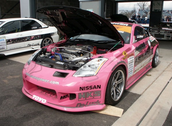 modified nissan 350z wallpaper. Nissan 350Z Drift Car