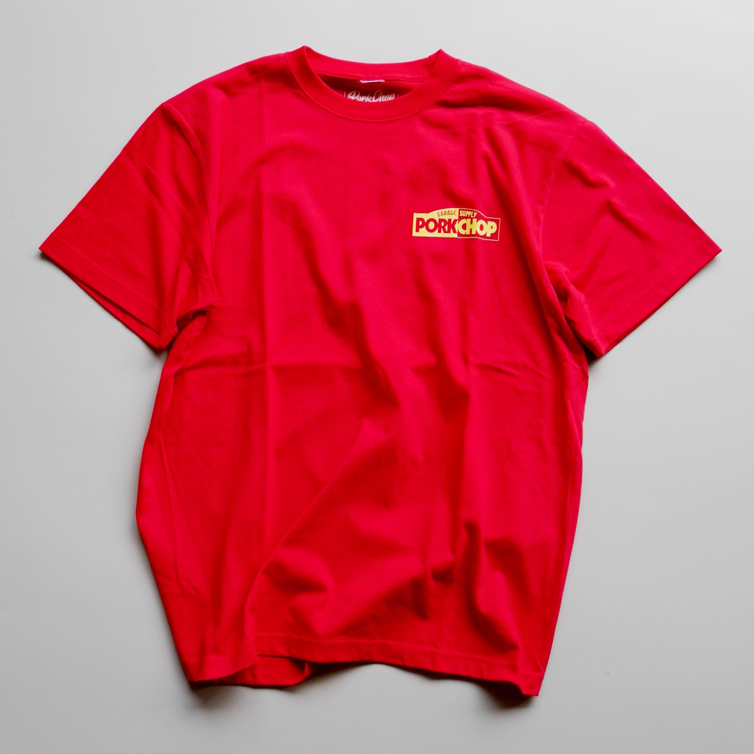 PORKCHOP GARAGE SUPPLY BUILT STURDIER TEE　Price：4,320yen