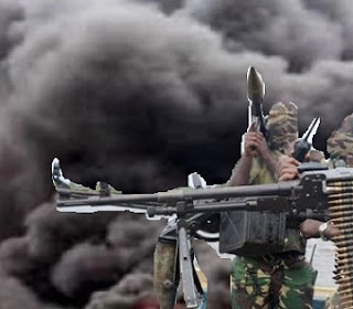 BREAKING: N'Delta Avengers Blow Up Agip Pipeline This Morning In Bayelsa As Foreign Refiners Shun Nigeria crude Oil