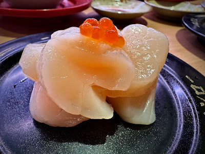 Sushiro, boss level scallop stack
