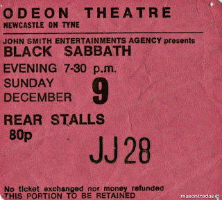 entrada de concierto de black sabbath