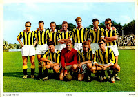 S. B. V. VITESSE - Arnhem, Holanda - Temporada 1958-59 - Fundado el 14 de mayo de 1892, el Vitesse jugaba esta temporada en la 1e. divisie B de Holanda