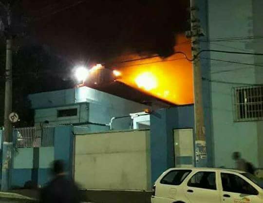 URGENTE: Incêndio atinge a Prefeitura de SG