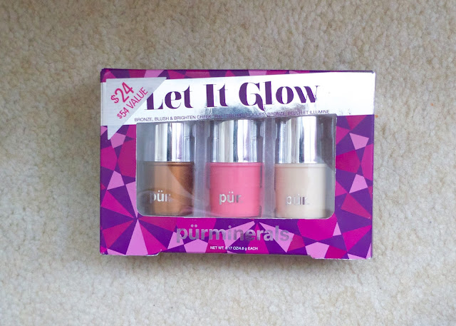 Pur Minerals 'Let it Glow' Bronzer, Blusher, Highlighter Trio | Review