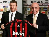 David Beckham & Adriano Galliani