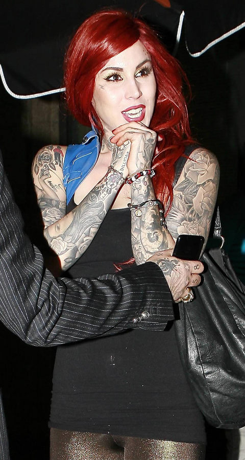 The hottest Tattoo artist Kat Von D