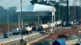 Penampakan Gerbang Tol Kalihurip Utama Sehari Menjelang Ditutupnya GT Cikarang Utama