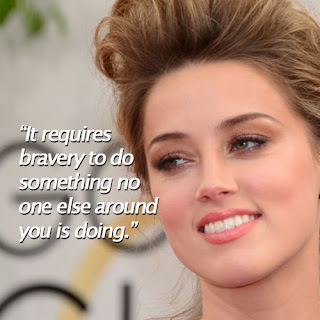 Amber Heard Inspirational Quote