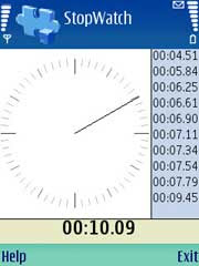 StopWatch for J2ME phones