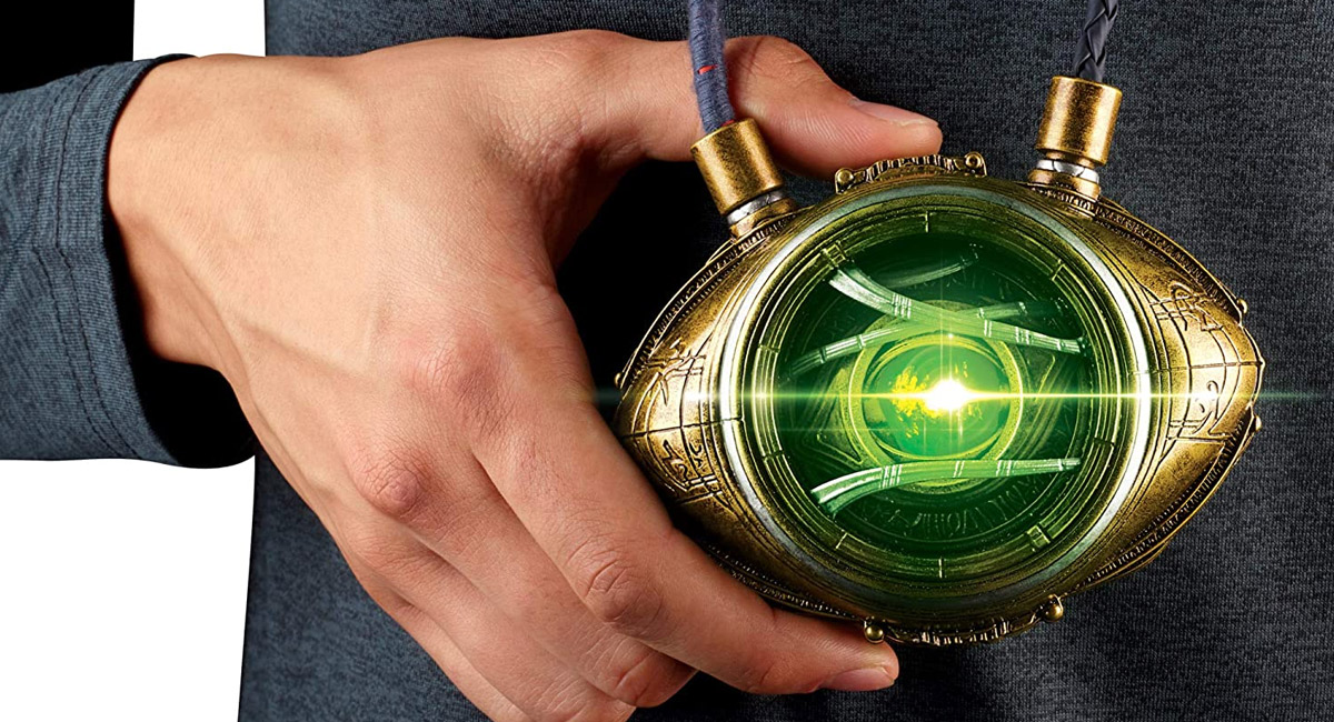 Marvel Legends Series Doutor Estranho - Talismã Eletrônico Olho de Agamotto - F0221 - Hasbro
