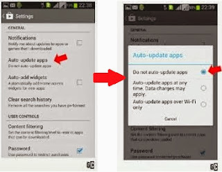 Cara Menonaktifkan/Disable Update Otomatis Aplikasi di Android